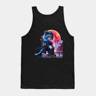 Steampunk Ninja Warrior Tank Top